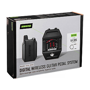 Shure GLXD16+ Digital Wireless Guitar Pedal System